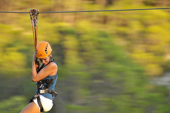 Zip line Tucepi - Safety equipment and guide support