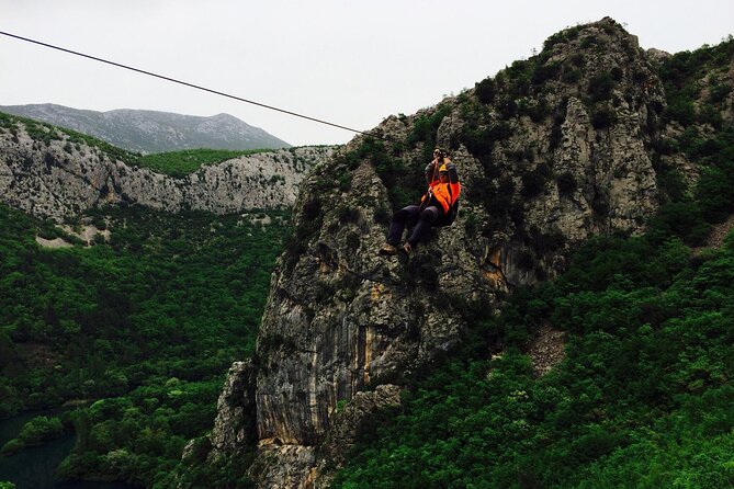 Zipline Croatia: Cetina Canyon Zipline Adventure from Omis - How group size affects the day