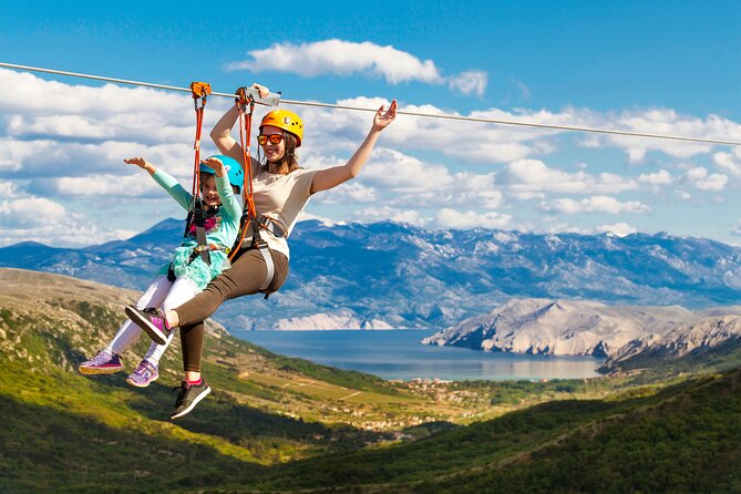 Zipline Experience Krk - Starting near the Glagolitic Alley monument