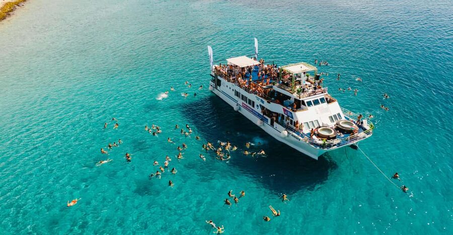 Zrce: Novalja Boat Party Booze Cruise - A floating club off the coast of Pag